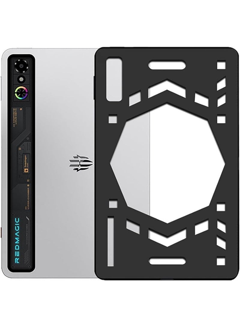 REDMAGIC Astra Gaming Tablet Cooling Case 9.06 Inch – Open Frame Heat Dissipation Protective Cover with Cooling Fan Cutout, Shockproof Gaming Design Case - Image 1