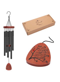 Cardinal Memorial Wind Chimes for Loss of Loved One Sympathy Gifts Beech Wood Rememberance Windchimes in Memory of Loved One Father Mother A Limb has Fallen from The Family Tree