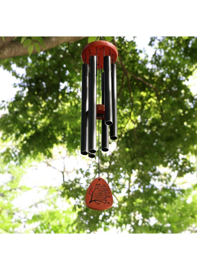 MEMGIFT - Cardinal Memorial Wind Chimes for Loss of Loved One Sympathy Gifts Beech Wood Rememberance Windchimes in Memory of Loved One Father Mother A Limb has Fallen from The Family Tree - Image 1
