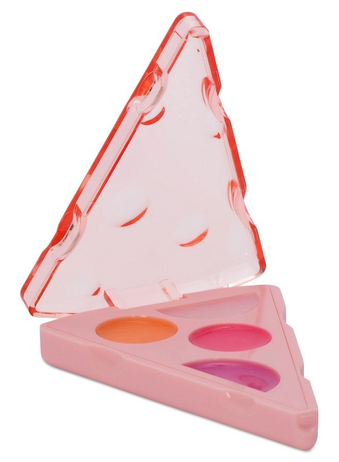 iscream Pizza Slice Shaped Vanilla Scented Solid Lip Gloss Trio - Image 4