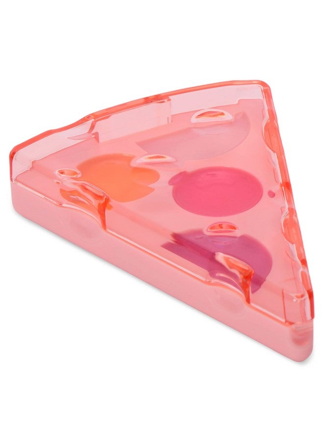 iscream Pizza Slice Shaped Vanilla Scented Solid Lip Gloss Trio - Image 2