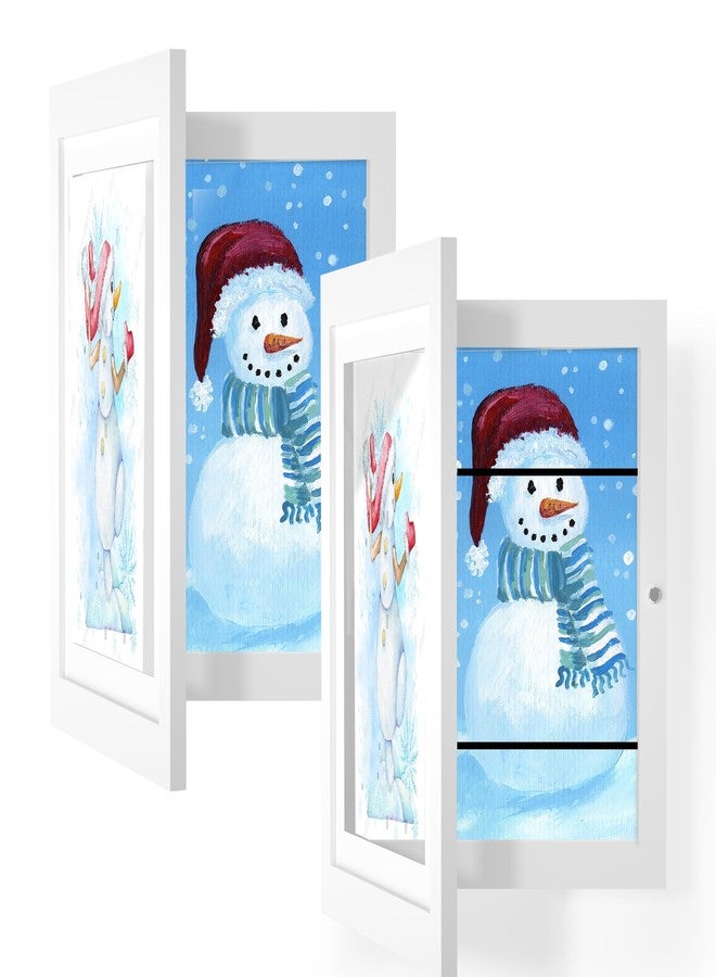Orionstar Kids Art Frames, Orionstar Artwork Picture Frames Changeable with Stand, Front Opening Picture Display Frames Holds 100 Paper Pcs, Artwork Display Storage Frames for Children, Desk, Home and Office, - Image 1
