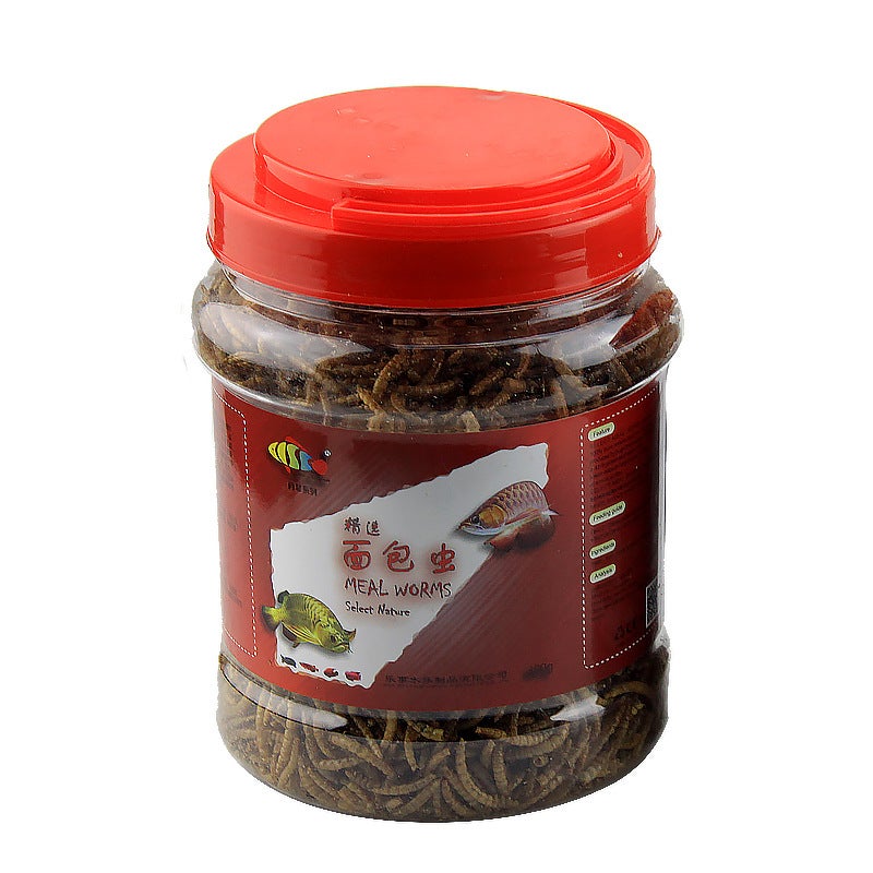 Antarctic Dried Shrimp Feed Bread Insect Ornamental Fish Harvest Freeze-Dried Antarctic Krill Tropical Fish Blood Parrot Dragon Fish - Image 4