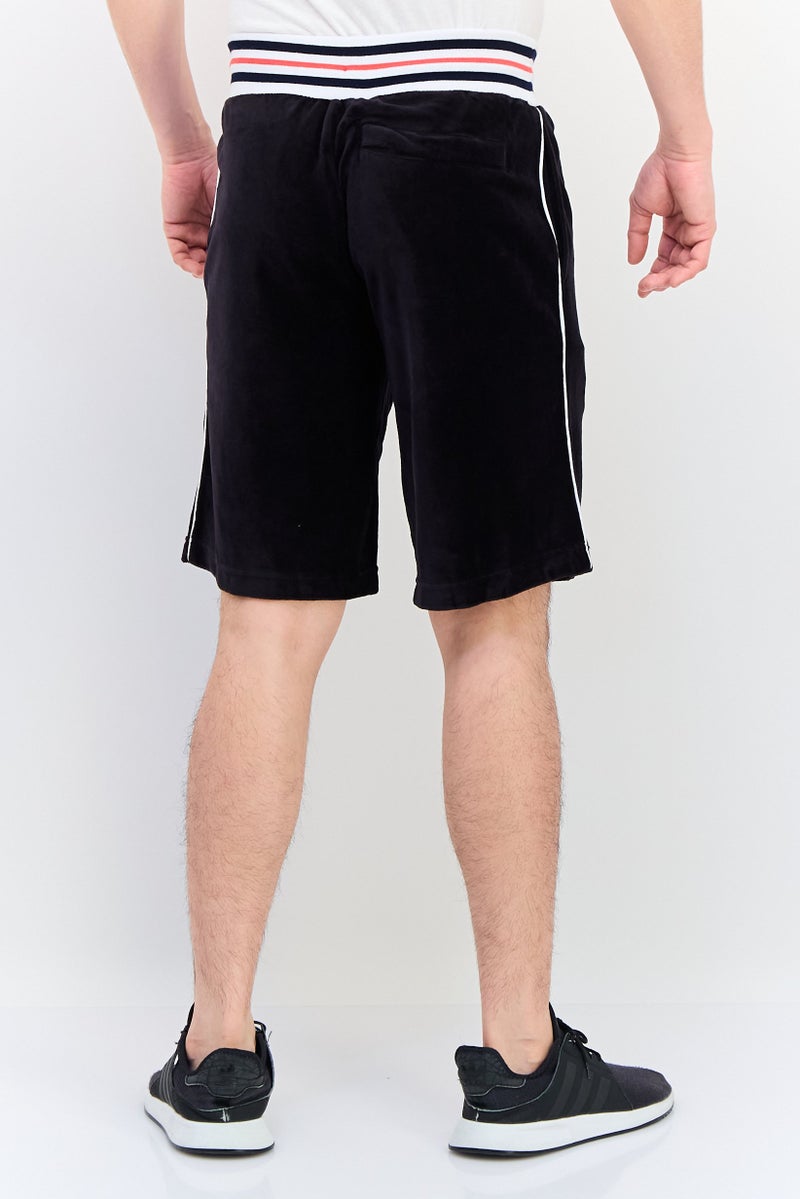 FILA شورتات رياضية للرجال مناسبة في الهواء الطلق، أسود - Image 2