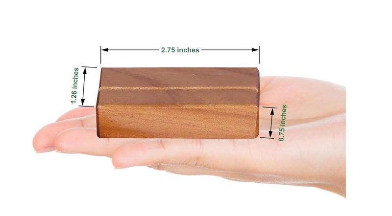 Ormango 5 PCS Wooden Place Card Holders & Table Number Stands | Photo & Business Card Display for Desk, Dining, Events, Restaurant, Home Parties - Image 4