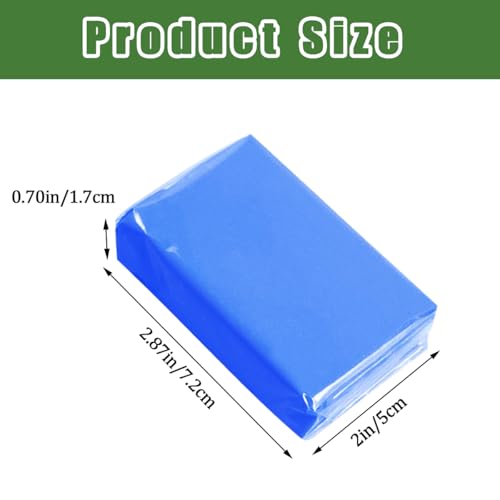 Ruibapa 2 PCS Blue Car Clay Bar 100 g Auto Detailing Magic Clay Bars for Car Washing Cleaner - Image 2