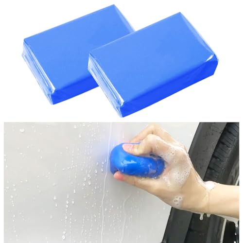 Ruibapa 2 PCS Blue Car Clay Bar 100 g Auto Detailing Magic Clay Bars for Car Washing Cleaner - Image 3
