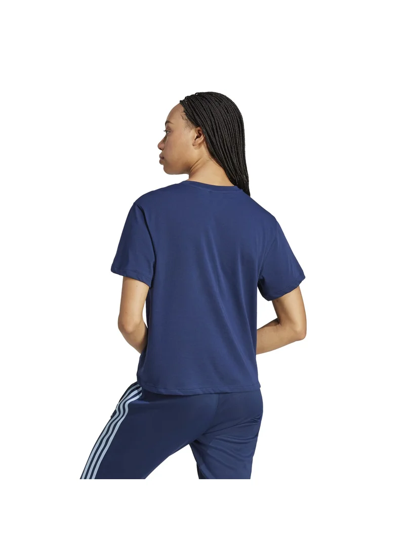 اديداس adidas TREFOIL TEE VT Blue Originals Women T-SHIRTS