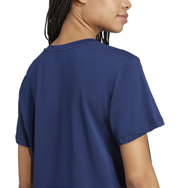 Adidas TREFOIL TEE VT Blue Originals Women T-SHIRTS