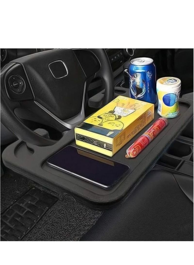 Generic - Food Tray For Car Steering Wheel Tray For Laptop And Food - Image 1