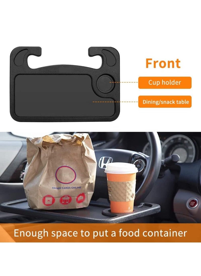 Generic - Food Tray For Car Steering Wheel Tray For Laptop And Food - Image 1