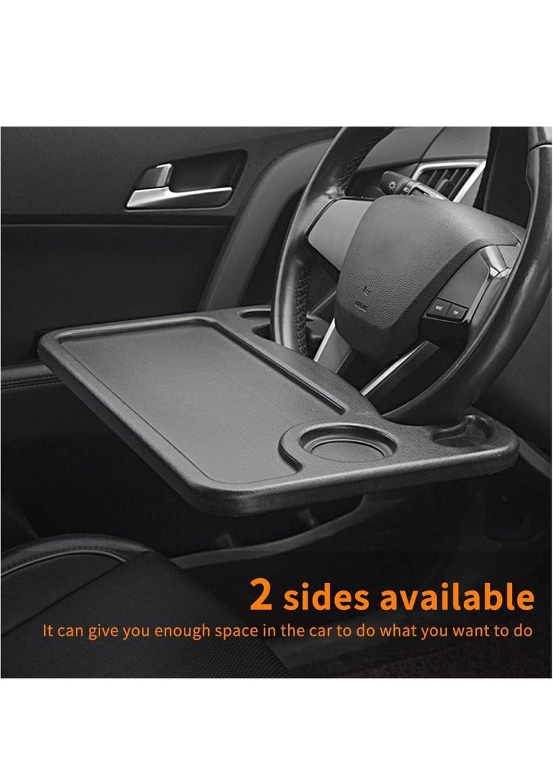 Generic - Food Tray For Car Steering Wheel Tray For Laptop And Food - Image 1