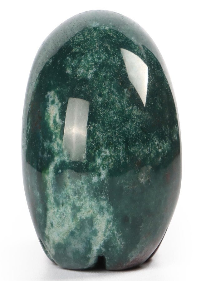 Artistone Ocean Jasper Skull Statue Hand Carved 2 Inch Gem Art Skull Statue Crystal Statue Halloween Decoration Spiritual Healing Stone Statue Skull (Ocean Jasper) - Image 2