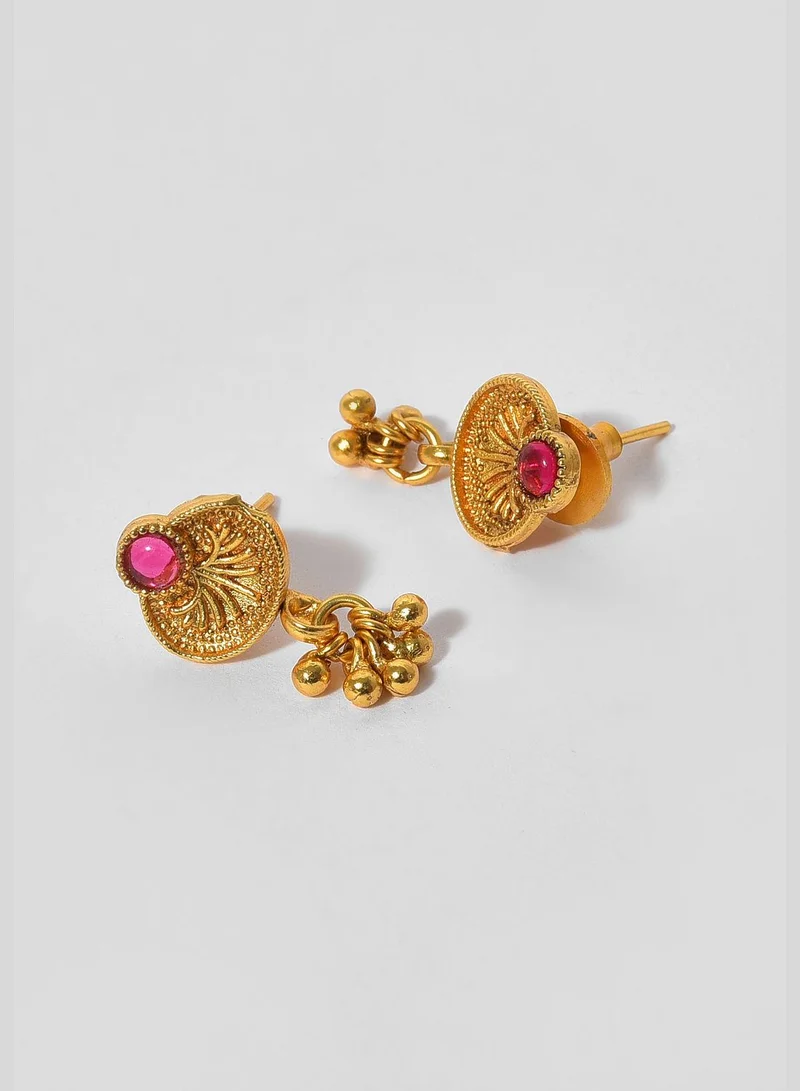 SOHI Meenakari Gold Plated Necklace Set