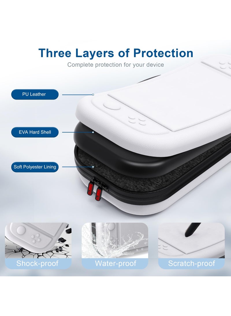 STARTRC GAMES Large Capacity Carrying Case , Portable Storage Bag with Pockets for Switch 2 Accessories and Game Cards  - Image 4