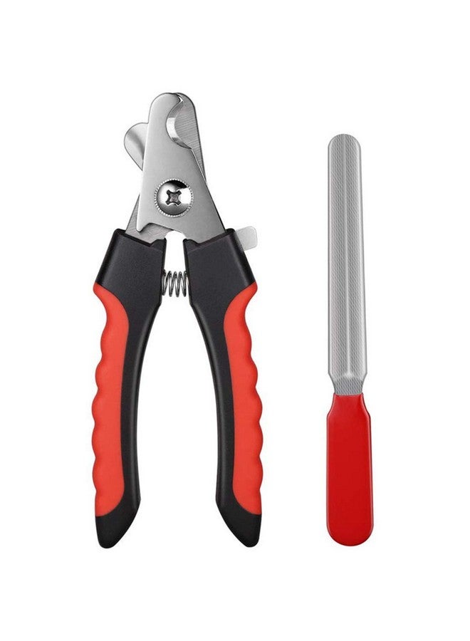 مقص أظافر مع مبرد، مجموعة أدوات احترافية قابلة للقفل مناسبة لجميع الحيوانات الصغيرة والكلاب والجراء والقطط الصغيرة (قد يختلف اللون) - Image 1