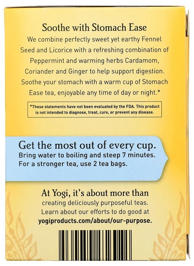 Yogi Tea Yogi Tea, Stomach Ease, 16 Count  - Image 3