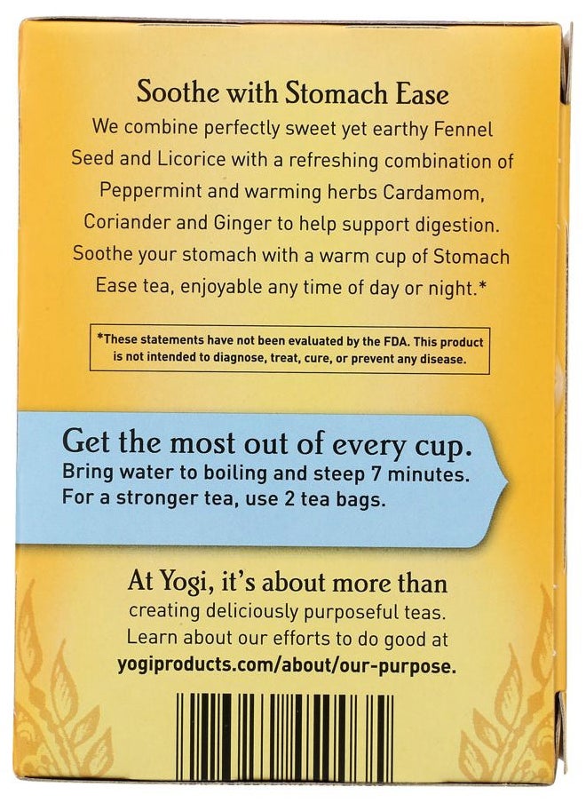 Yogi Tea Yogi Tea, Stomach Ease, 16 Count  - Image 2