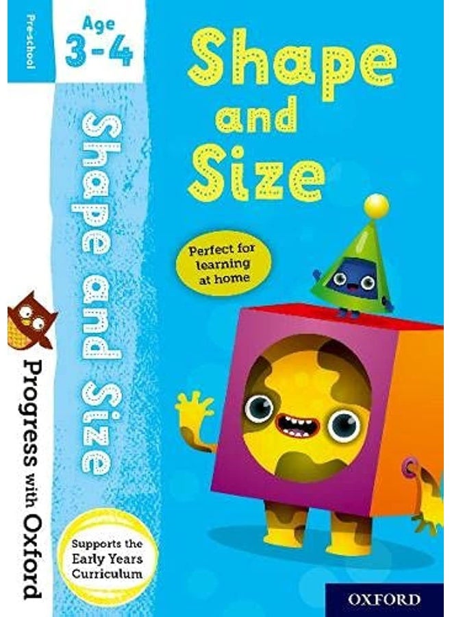 OXFORD UNIVERSITY PRESS Progress with Shape and Size Age 3-4 - Image 1