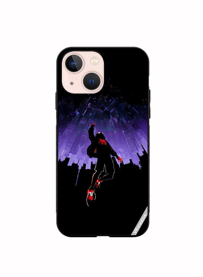 VR CREATIVE Protective Case Cover For Apple iPhone 14 Spiderman In Space Design Multicolour - Image 1