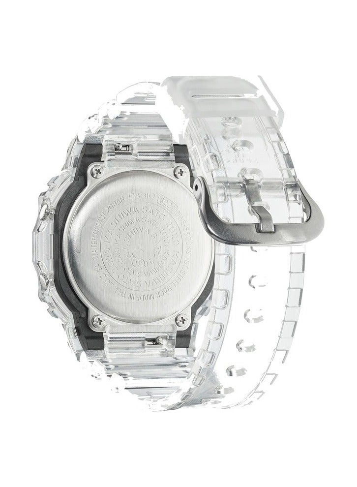 Casio G-Shock DWE-5600KS-7DR Lineup Kashiwa Sato LINES Collaboration Model Clear Semi-Transparent Resin Band Watch - Image 3