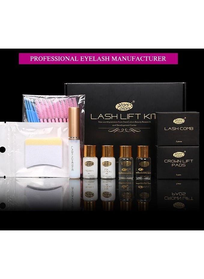 StarsColors 5 to 8 Minute Fast Perm Eyelash Perming and Lifting Kit  - Image 4