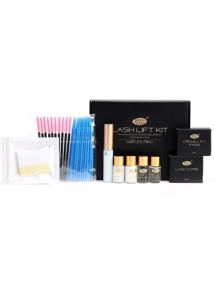 StarsColors 5 to 8 Minute Fast Perm Eyelash Perming and Lifting Kit  - Image 1