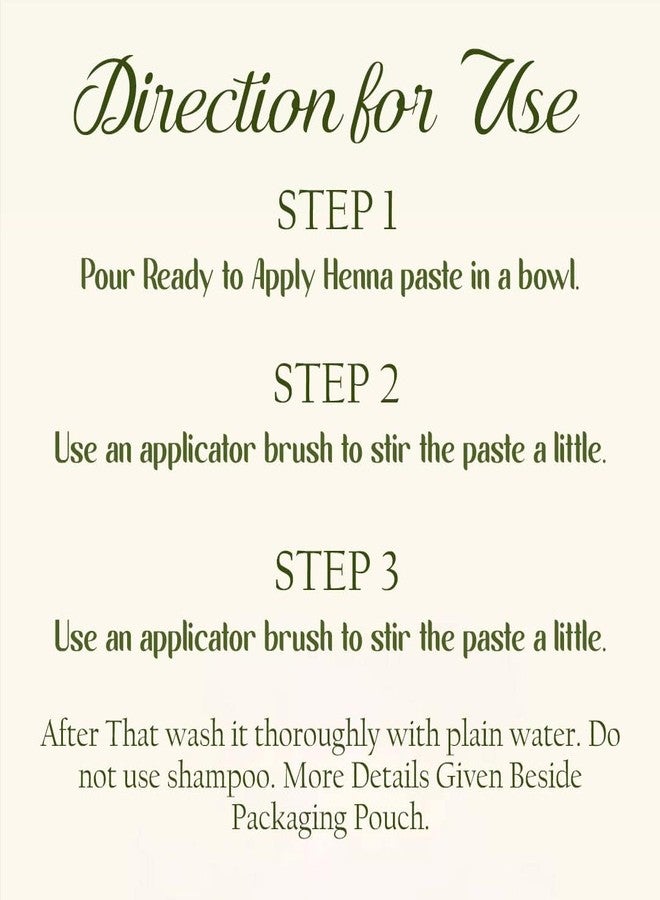 CLYDORA Ready to Apply Henna Paste for Hair - 100% Natural & Pure, Enriched with Herbs & Black Tea | Long-Lasting Stain, Smooth Easy Application | For All Hair & Scalp Types | 220gm - Image 5