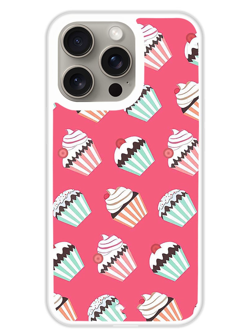 Theodor Protective Case Cover For APPLE IPHONE 15 Pro Max Illustration Dubai (White Bumper) - Image 1