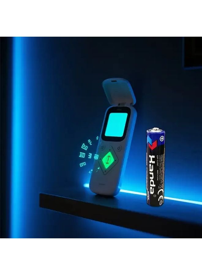 Blue 24pcs Low Consumption AA AAA 1 5V Carbon Batteries for Remote Alarm Clock Toy - Image 2