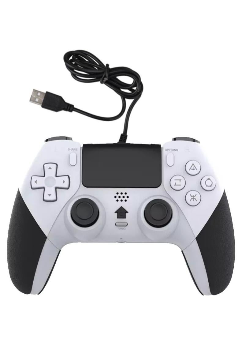 Cougar T29 Dualshock Wired Controller For PS4 - White - Image 1