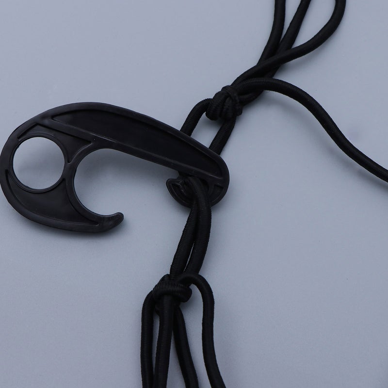 1pc Car Roof Net Roof Luggage Net Low Profile Rack Suitcase Net Hook-Belt(Black)120x90cm - Image 2