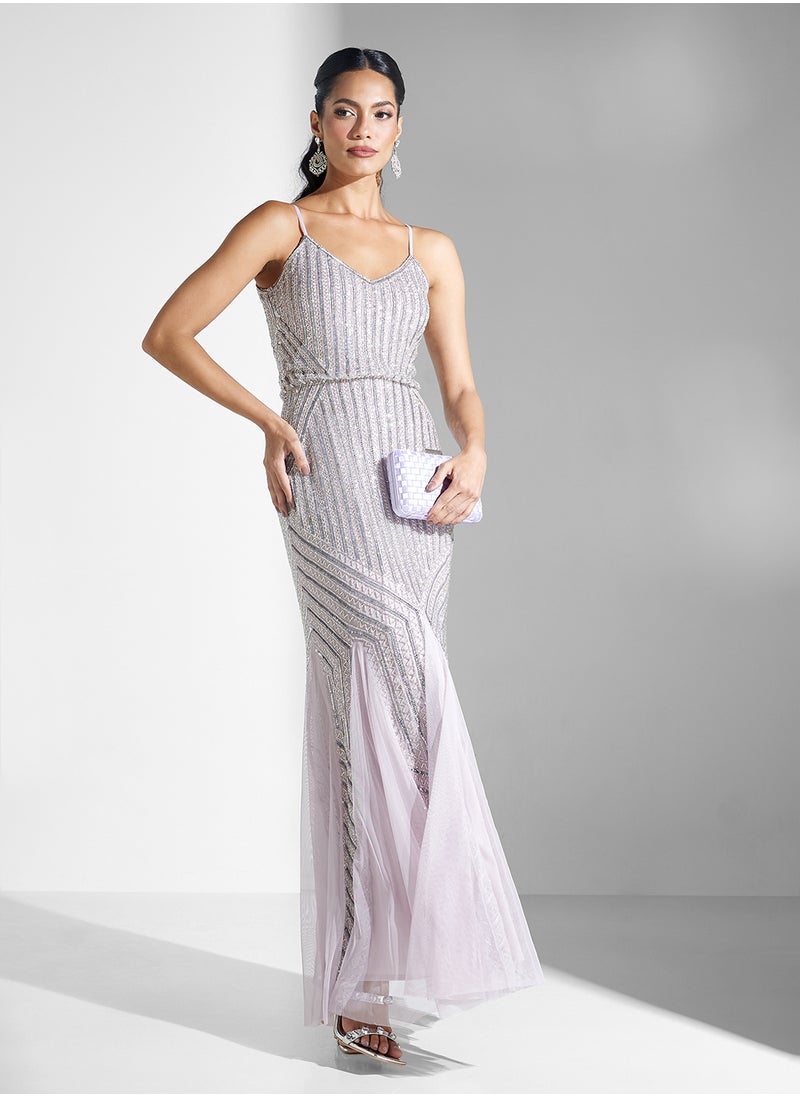 BEAUUT Sequin Embellished Dress  - Image 4