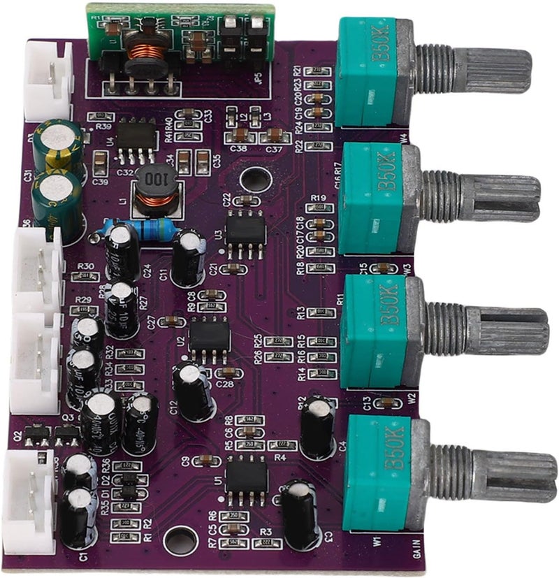 WALFRONT NE5532 Preamp Board, PCB Design with Dynamic Range, Minimal Noise, Ideal for DIY Audio Amplifier Kits and Sound Equipment - Image 3