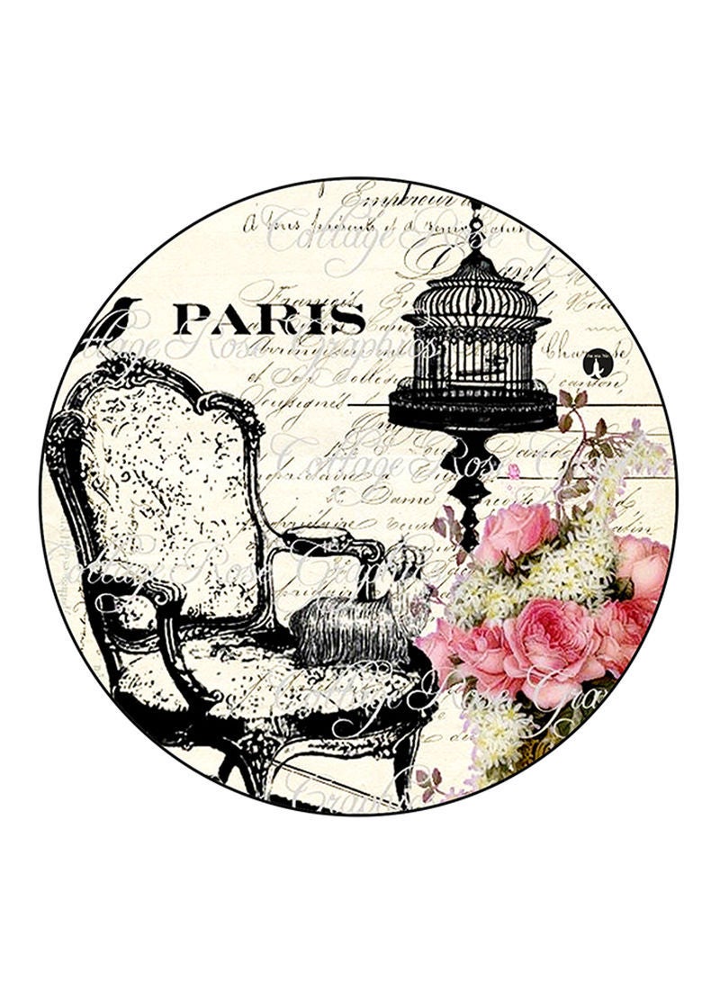 RKN Vintage Art Printed Mouse Pad Multicolour