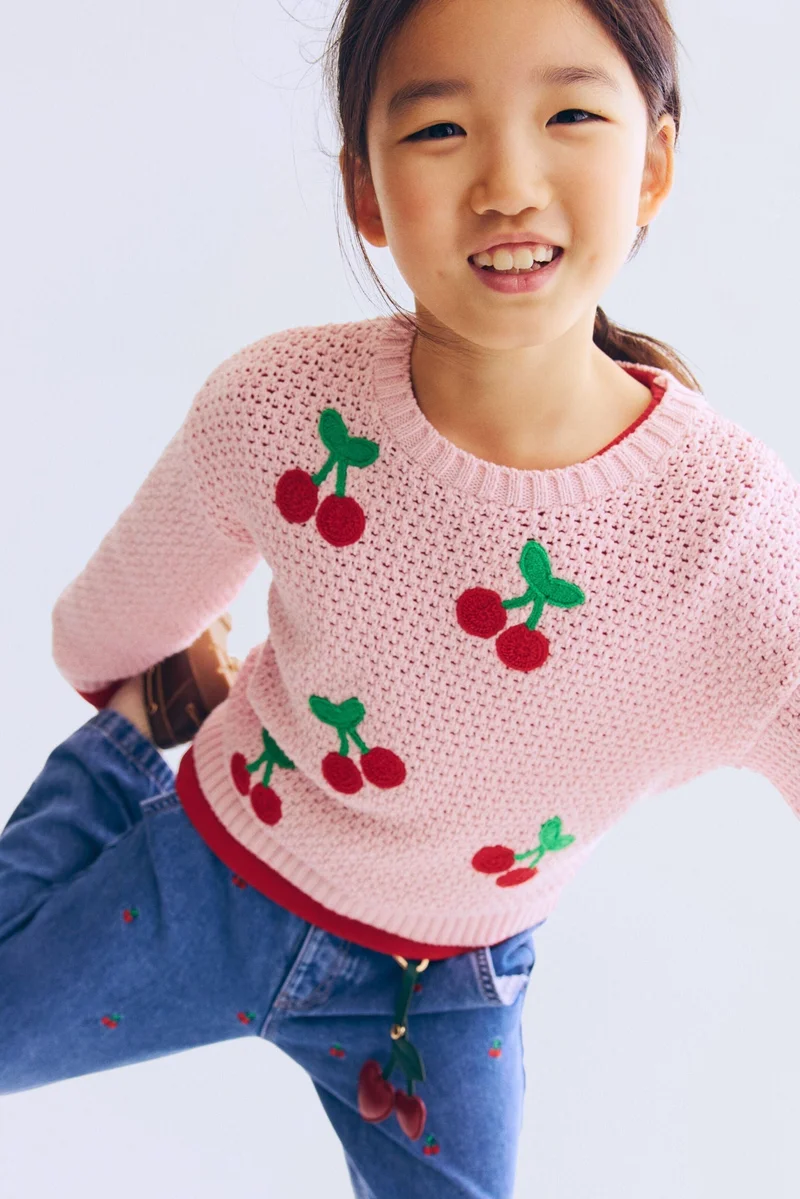 H&M Hole-knit jumper