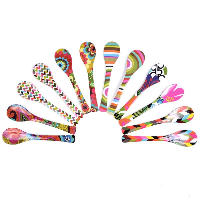 French Bull 12.5" Serving Bowl - Melamine Dinnerware - Salad, Mixing, Pasta (Grape/Turquoise Two Tone) - Image 3