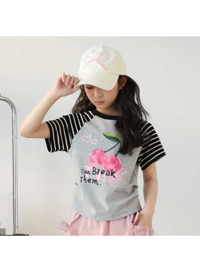 Luson Chen Dazhu Uni Short Sleeve T-shirt Xinjiang Cotton Summer New Cool Feeling Half Sleeve Boys Big Kids Top - Image 3