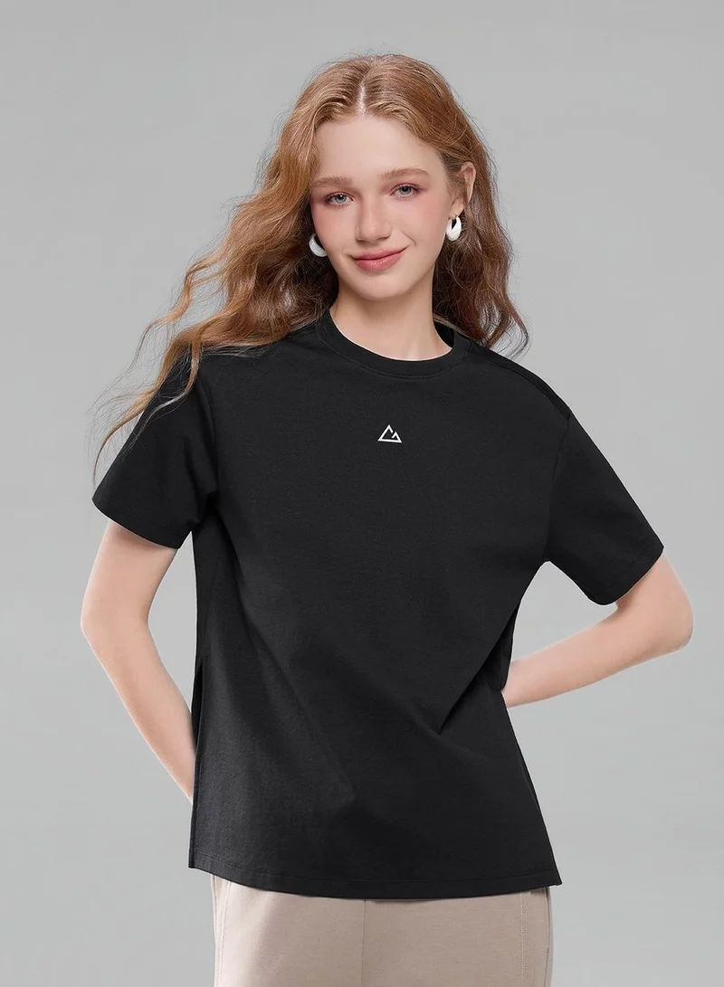 Women G-Motion Waffle Cotton Stretch Tee