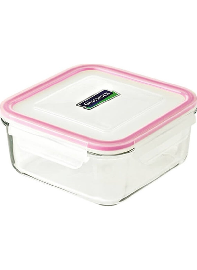 Glasslock Square Glass Storage Container 900 ml 