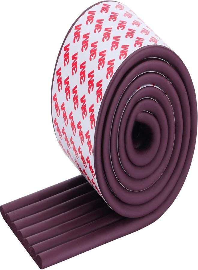 JEMICA Corner Protector for Baby, Widen Edge Protector with Adhesive Backing, Baby Proofing Edge Corner Protect Self Adhesive Furniture Guard Bumper for Table, Desk, (2 Meter) (Brown) - Image 1