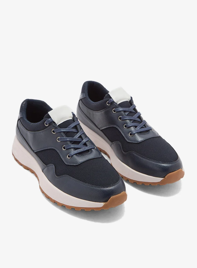 Robert Wood Navy Smart Casual Sneakers for Men | Best Price UAE