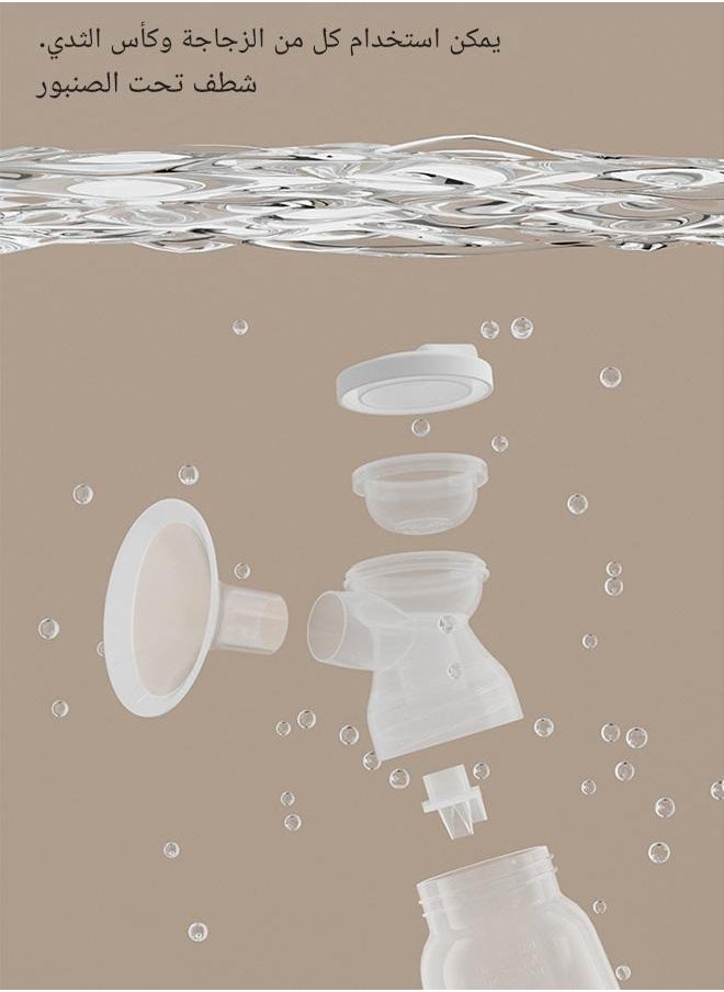 tangs - Double Electric Breast Pump with USB Charging, Advanced Massage Modes, and Silent Operation for Comfortable and Efficient Milk Expression - Image 1