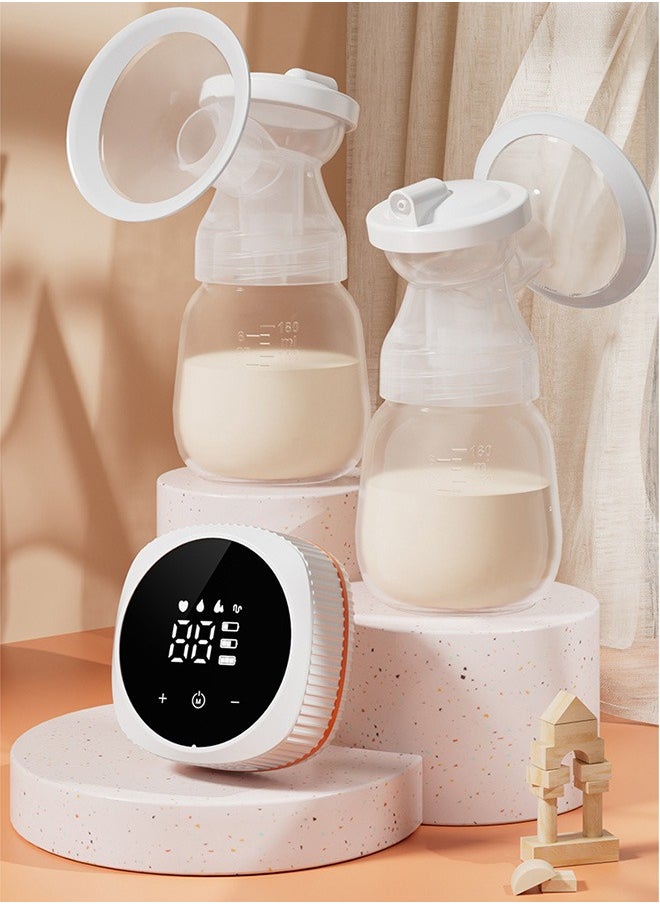 tangs - Double Electric Breast Pump with USB Charging, Advanced Massage Modes, and Silent Operation for Comfortable and Efficient Milk Expression - Image 1