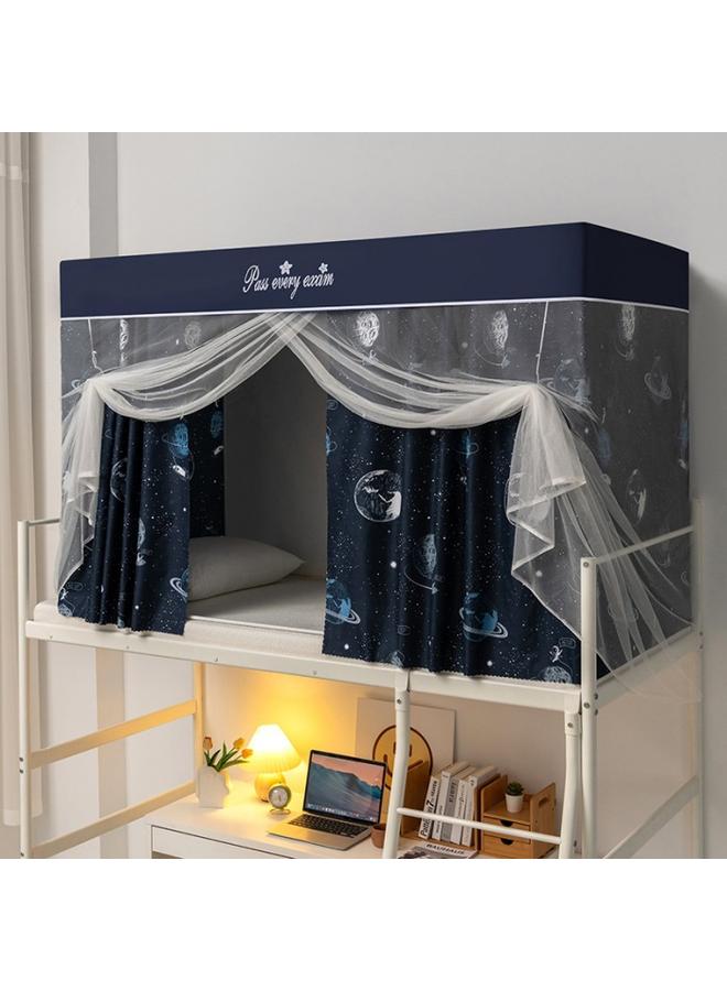Bluejw New Student Mosquito Net Upper And Lower Bunk Bed Type Shading Dust-proof Dormitory Bedroom Single Privacy Bed Curtain Bed Curtain Wholesale - Image 1