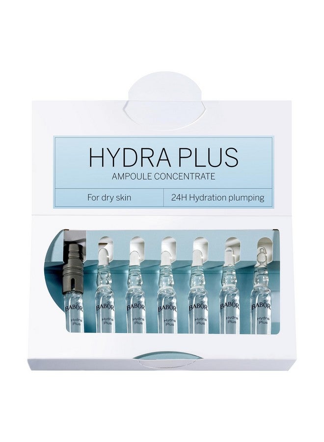 Babor Hydra Plus Ampoule Concentrate Moisturizing Skincare Capsule Hyaluronic Acid Serum Deeply Nourish To Plump And Smooth Skin Anti Aging Serum 7 Day Treatment - Image 1
