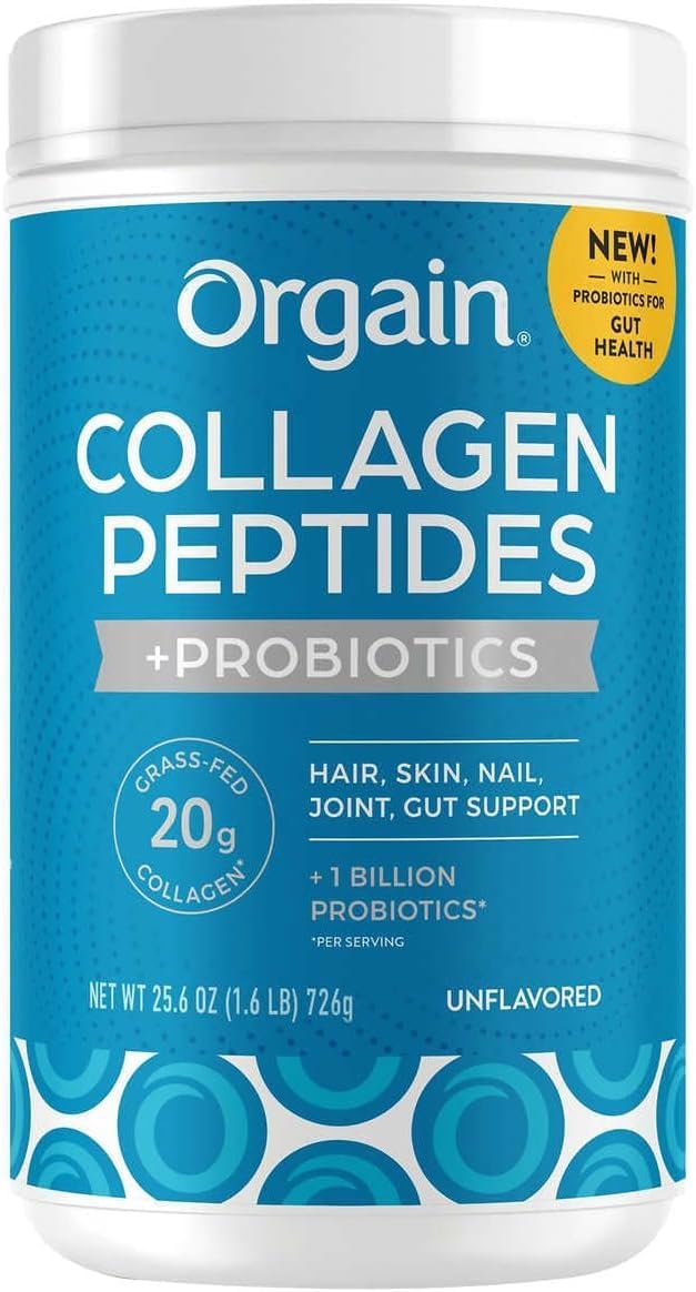 Orgain Collagen Superfoods with 20 Grams of GrassFed Collagen and Vitamin C Unflavored 256 oz - Image 1