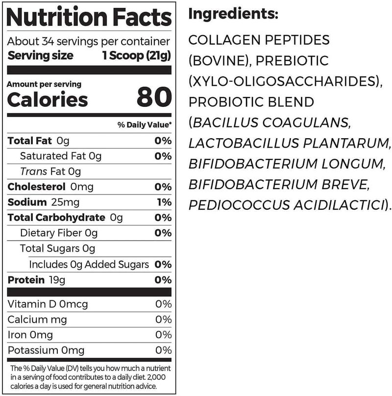 Orgain Collagen Superfoods with 20 Grams of GrassFed Collagen and Vitamin C Unflavored 256 oz - Image 3