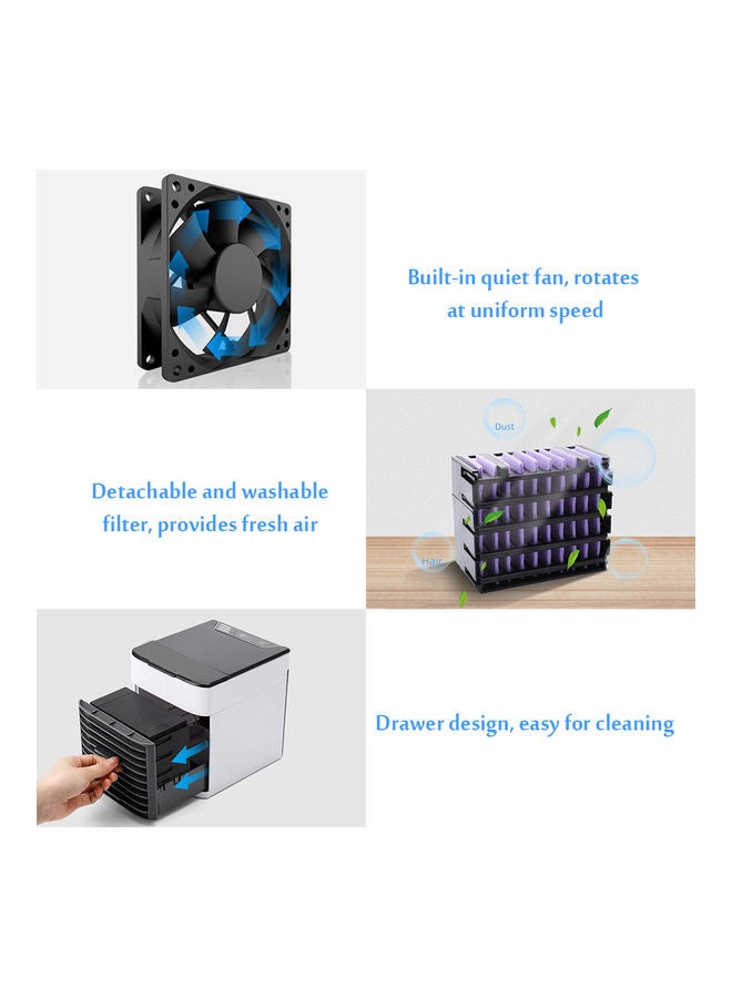 Portable Air Conditioner, Convenient Cooler with Fan Function, Personal Cooling Device for Home, Office and Bedroom Car Use - Image 4