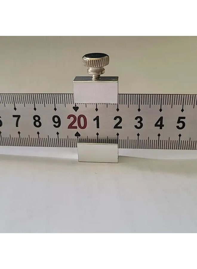 1 Set 15 7 Inch Aluminum Precision Positioning Rulers Stainless Steel Measuring Tools - Image 3
